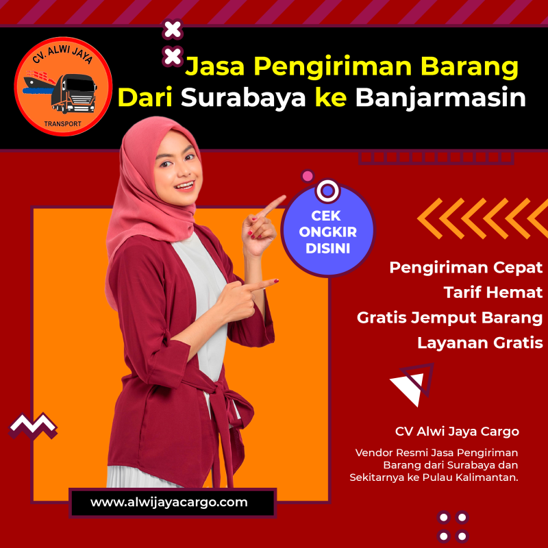 Jasa Pengiriman Surabaya Banjarmasin